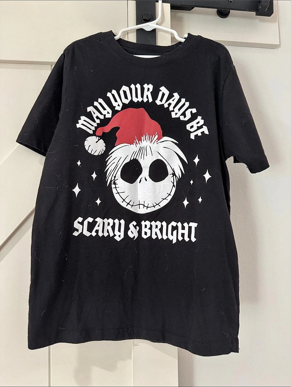 Disney The Nightmare Before Christmas May Your Days Be Scary & Bright T-Shirt bo